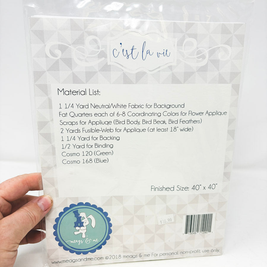 C'est La Vie Quilt Pattern by Meags & Me