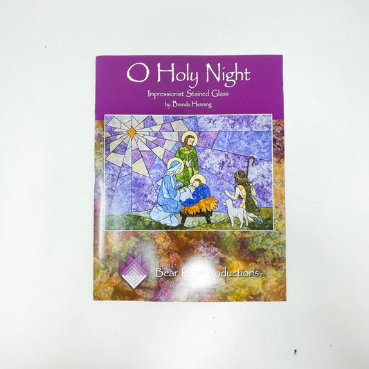 Bear Paw Productions O Holy Night Impressionist Stained Glass Quilt Pattern