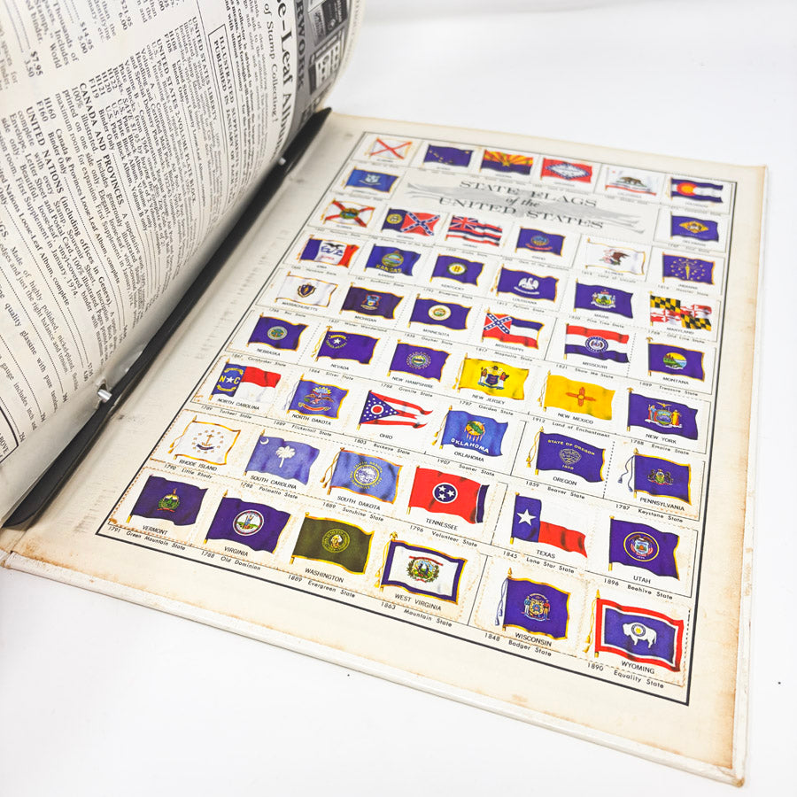 Vintage Independence United States Postage Stamp Album
