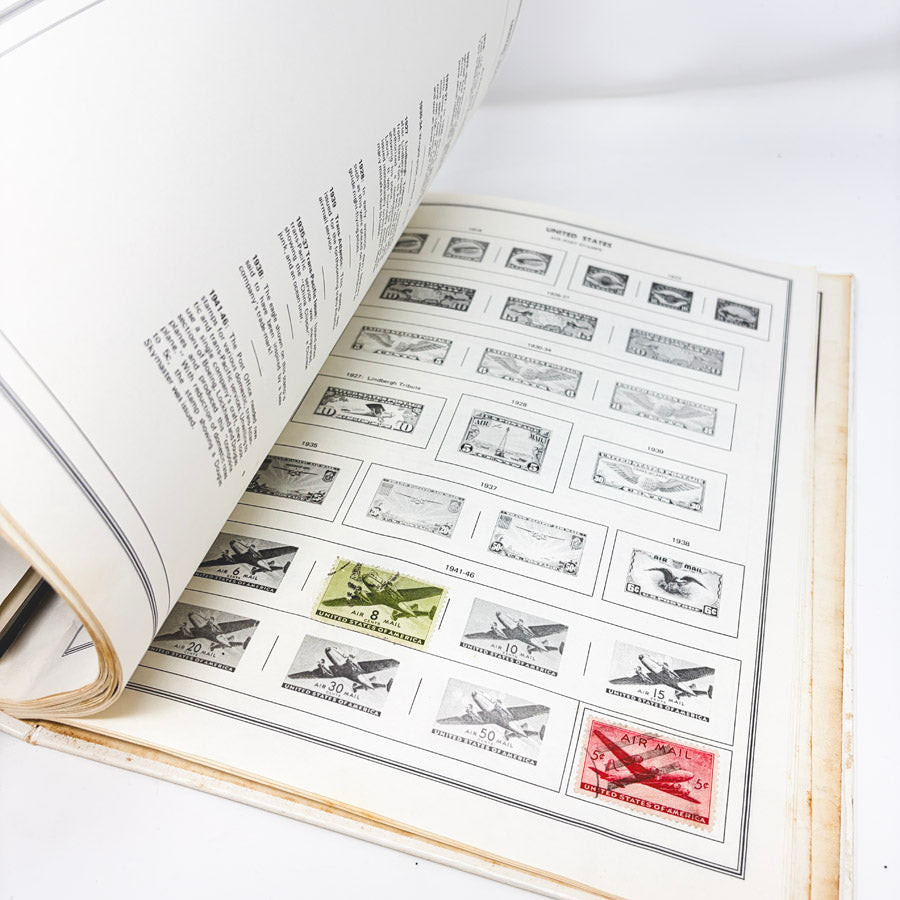 Vintage Independence United States Postage Stamp Album