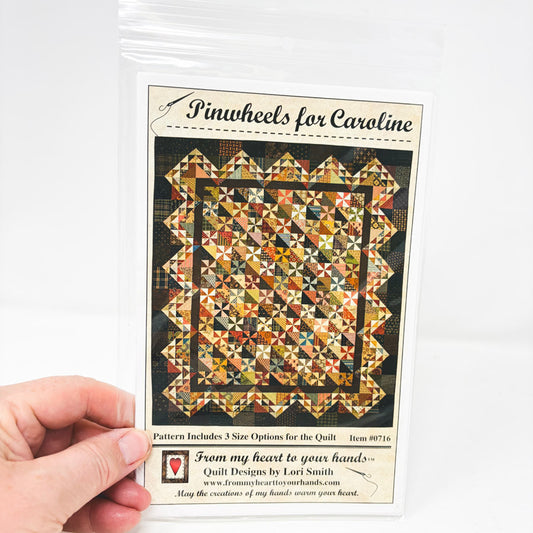 Pinwheels for Caroline Quilt Pattern by Quilt Designs by Lori Smith