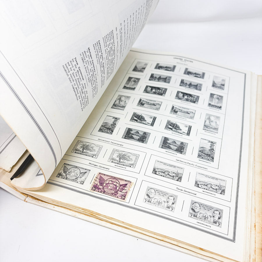 Vintage Independence United States Postage Stamp Album