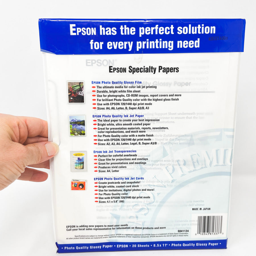 Epson Photo Quality Ink Jet Paper