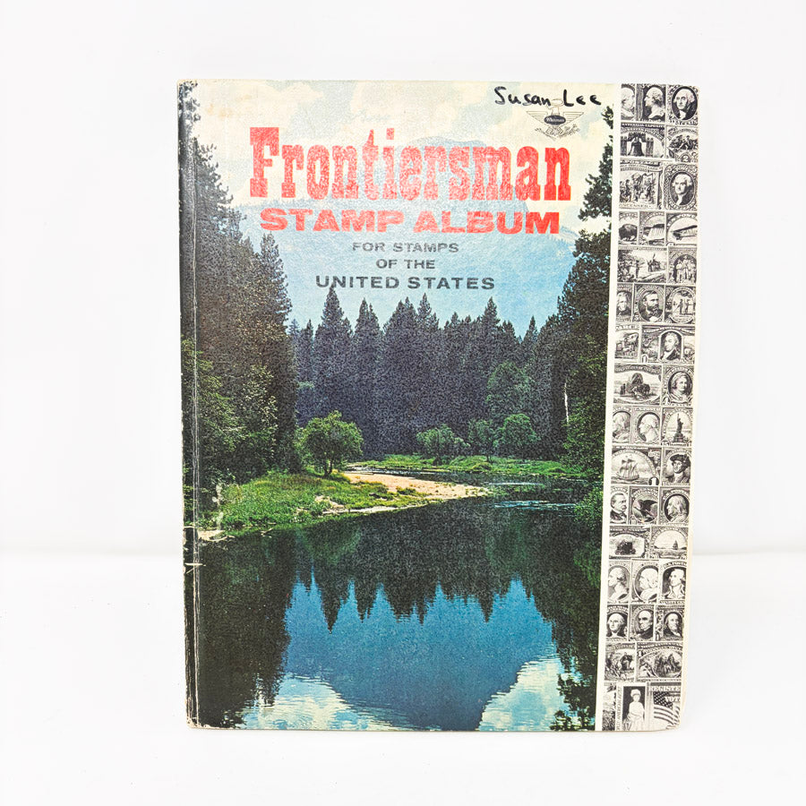 Vintage Frontiersman Stamp Album