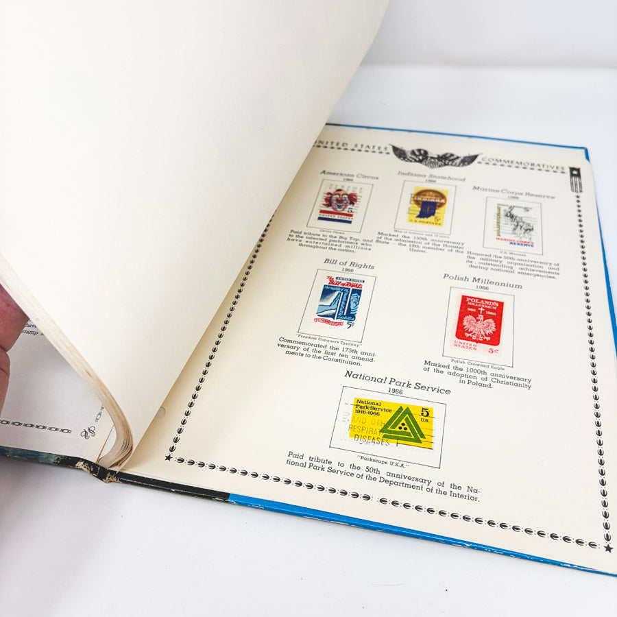 Vintage Frontiersman Stamp Album