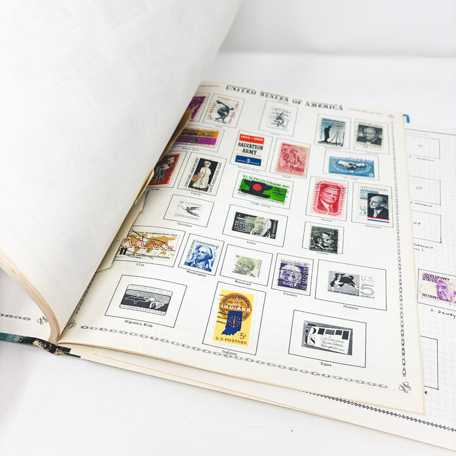 Vintage Frontiersman Stamp Album