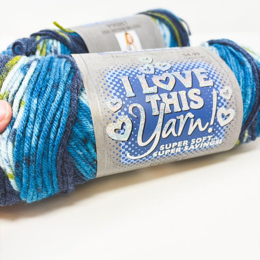 I Love This Yarn Pattern Acrylic Yarn (1)