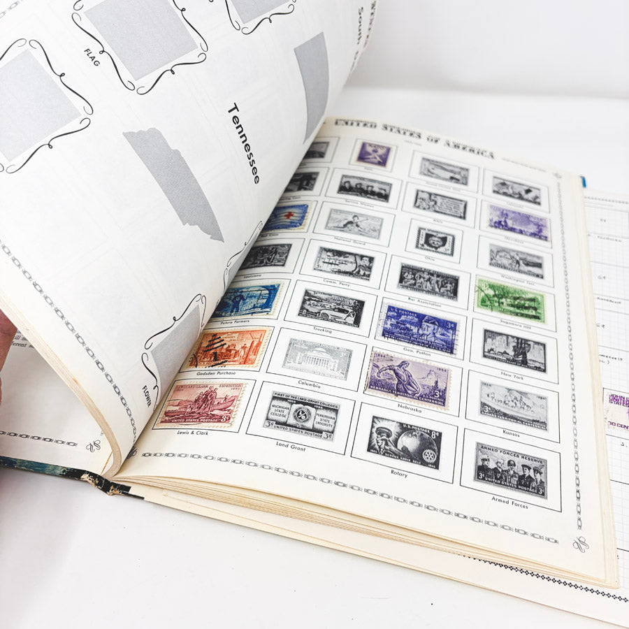 Vintage Frontiersman Stamp Album