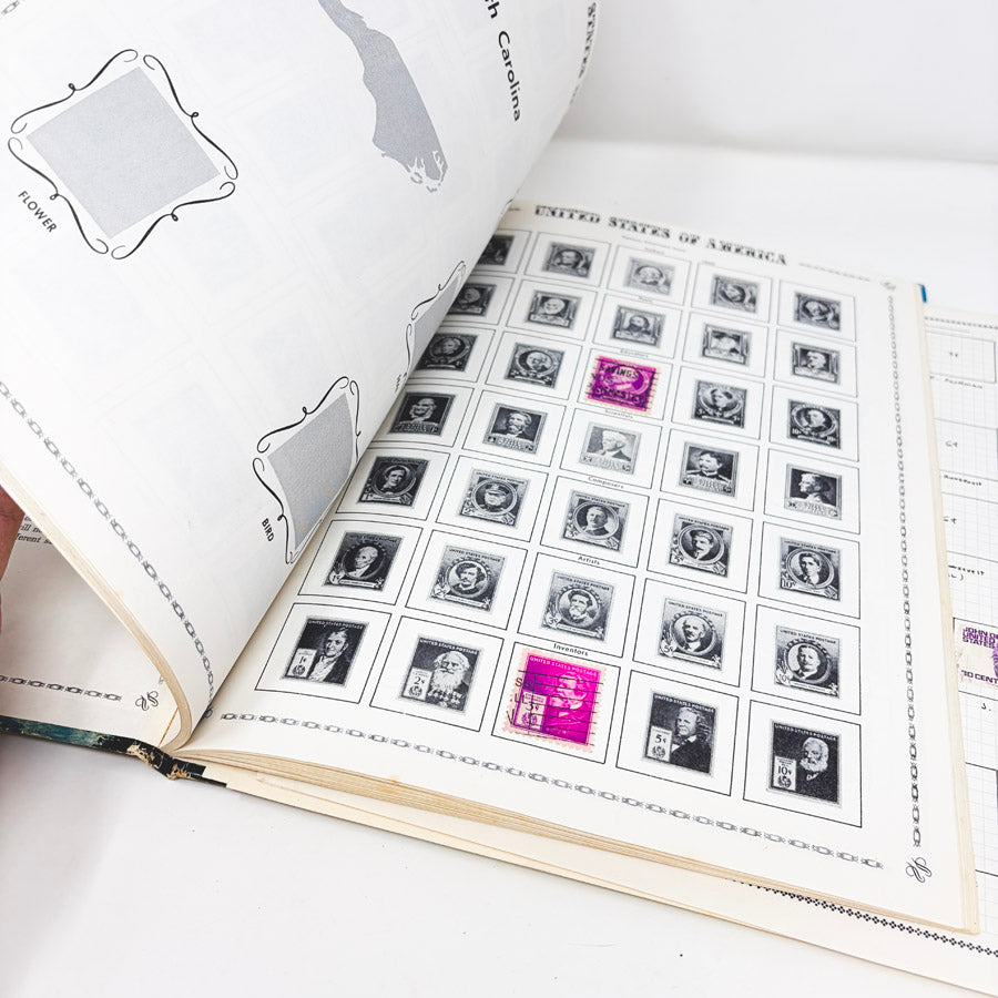 Vintage Frontiersman Stamp Album