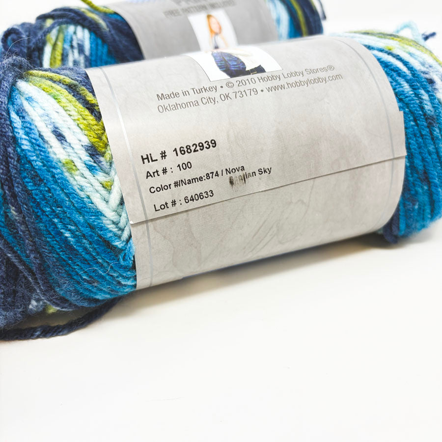 I Love This Yarn Pattern Acrylic Yarn (1)