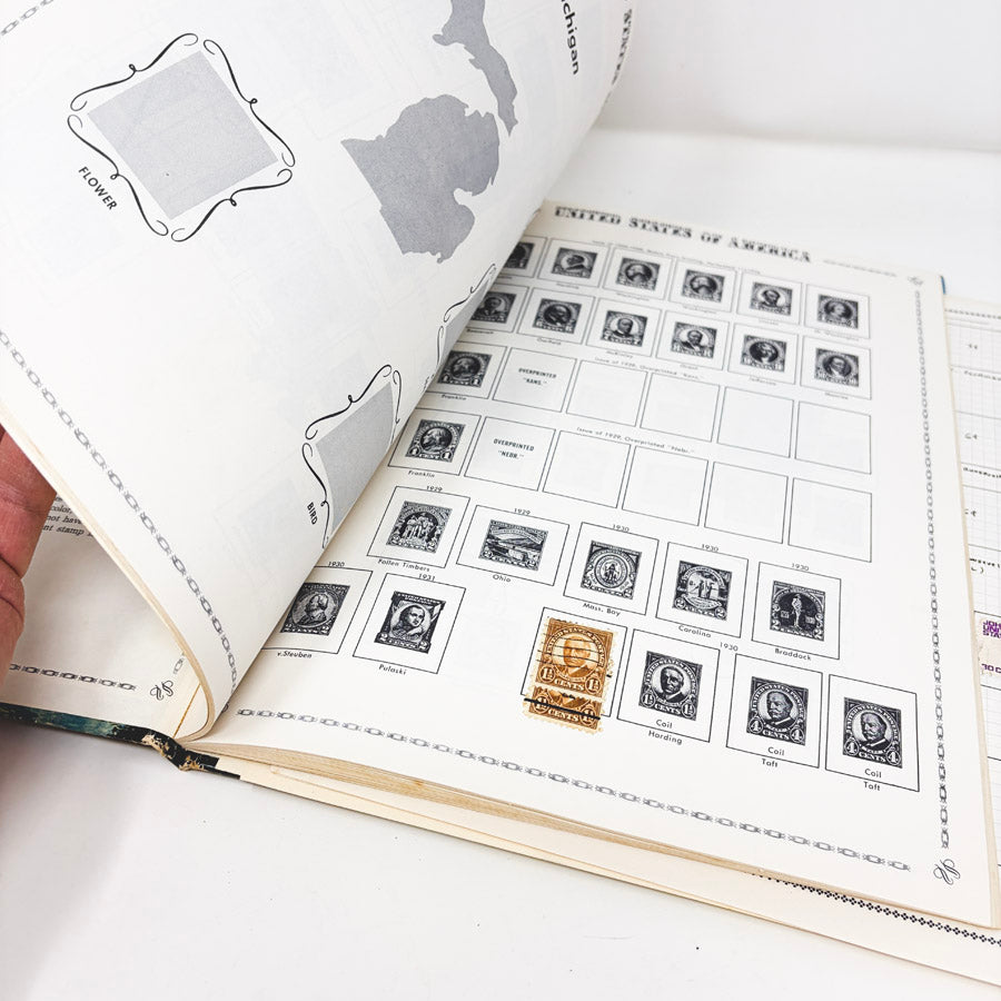 Vintage Frontiersman Stamp Album