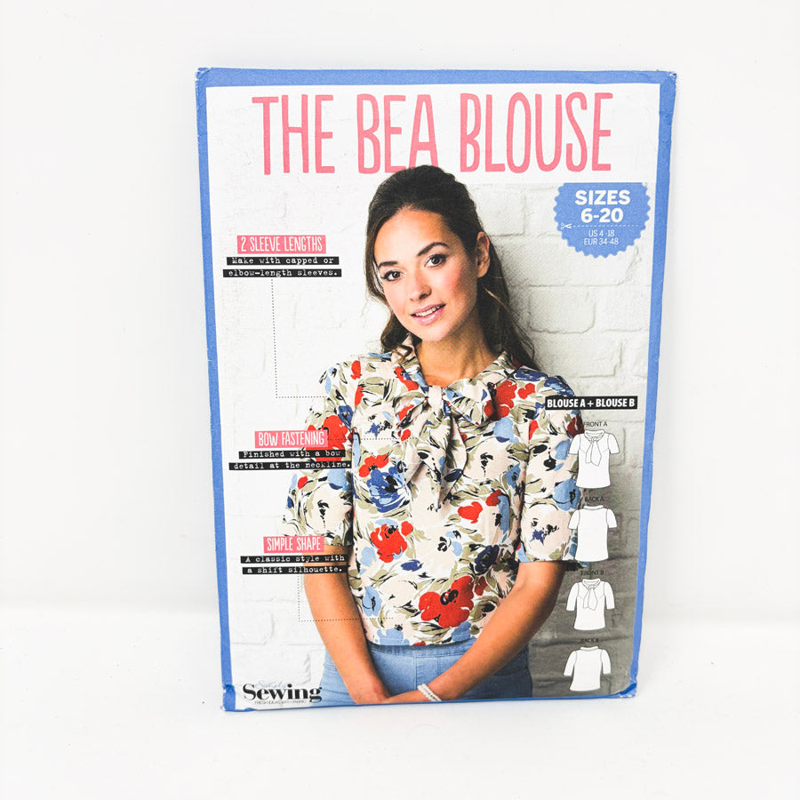 2018 Simply Sewing - The Bea Blouse Sizes 6-20
