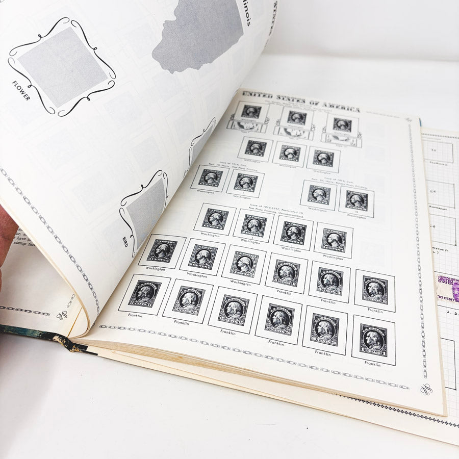 Vintage Frontiersman Stamp Album