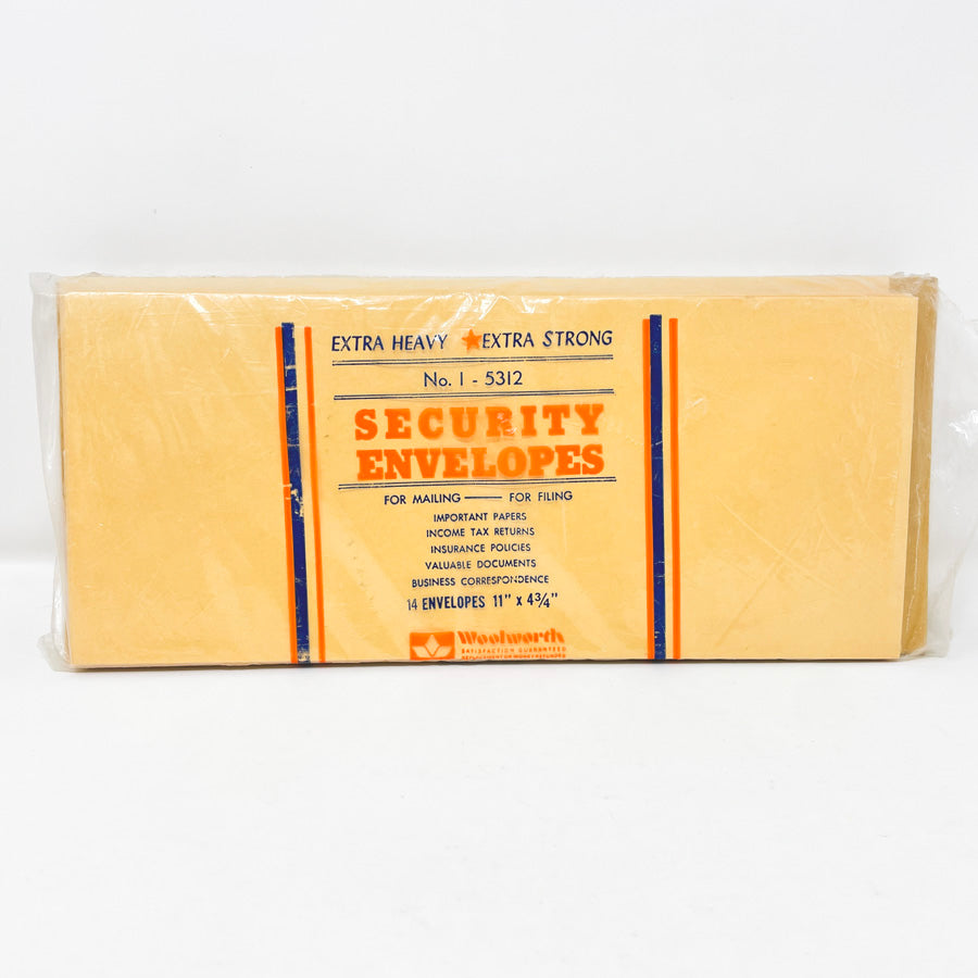 Vintage Manilla Security Envelopes