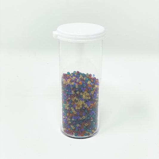 Multicolor Matte Finish Seed Bead - 22g