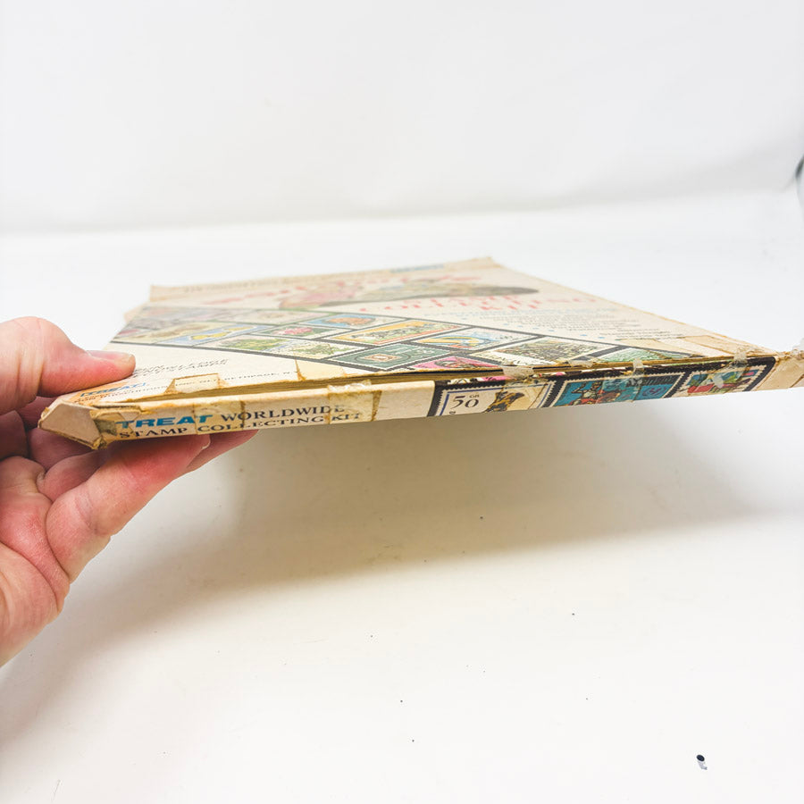 1974 Treat Worldwide Stamp Collection Album with Box