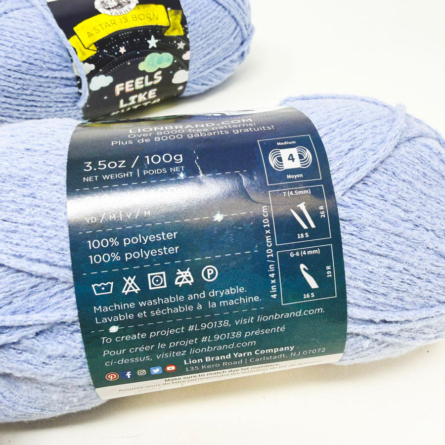 Lion Brand Yarns Feels Like Butta - Pick a Color