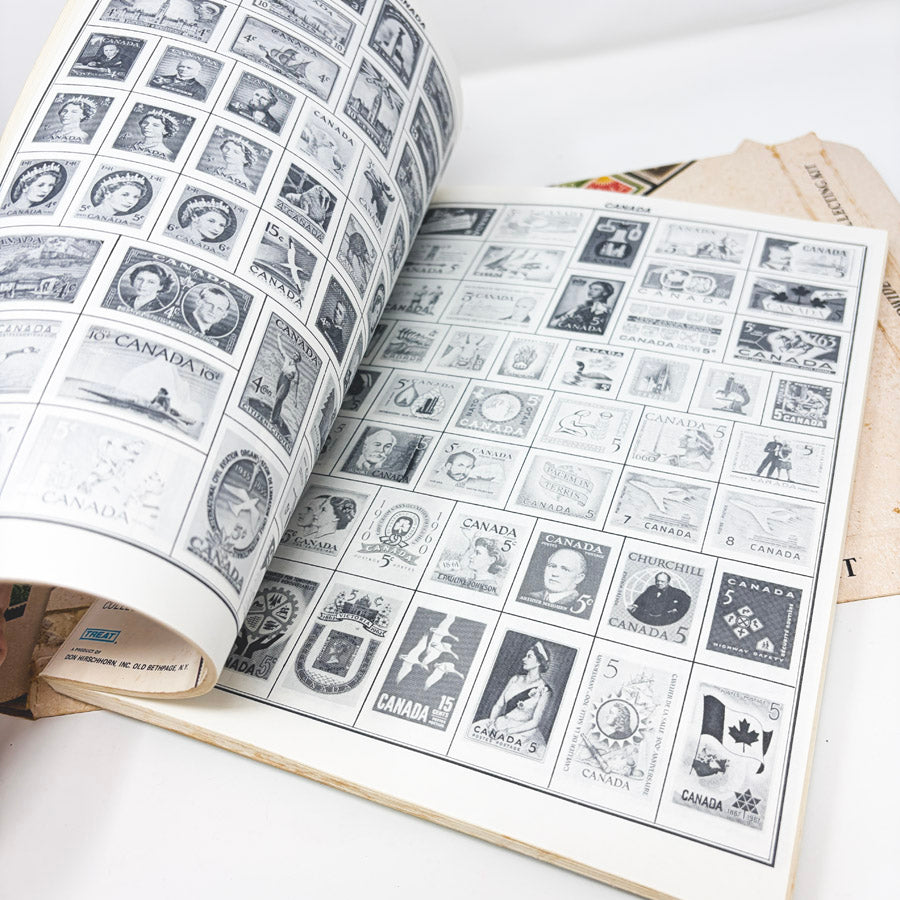 1974 Treat Worldwide Stamp Collection Album with Box