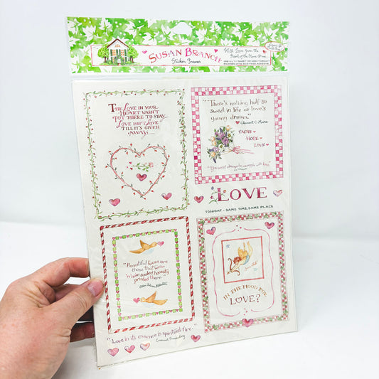 Susan Branch Sticker Frames Birthday & Love
