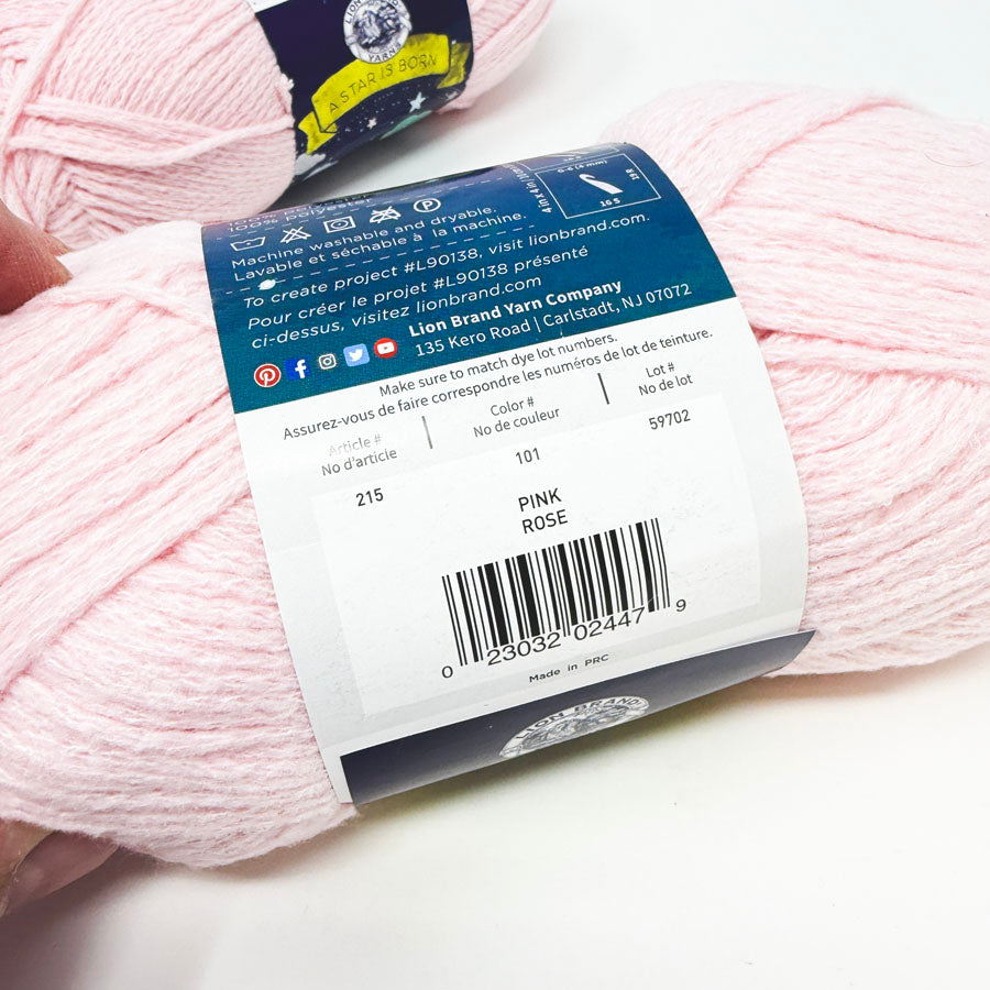 Lion Brand Yarns Feels Like Butta - Pick a Color