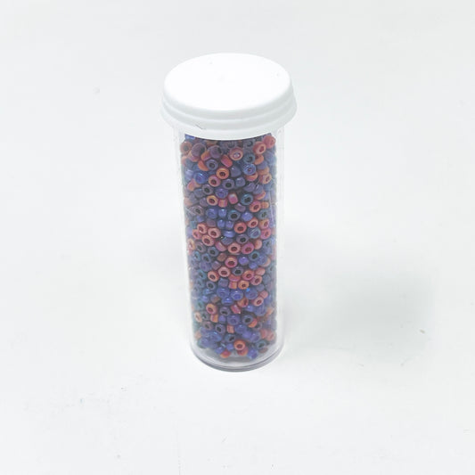 Pinky Purple Seed Bead Mix - 12g