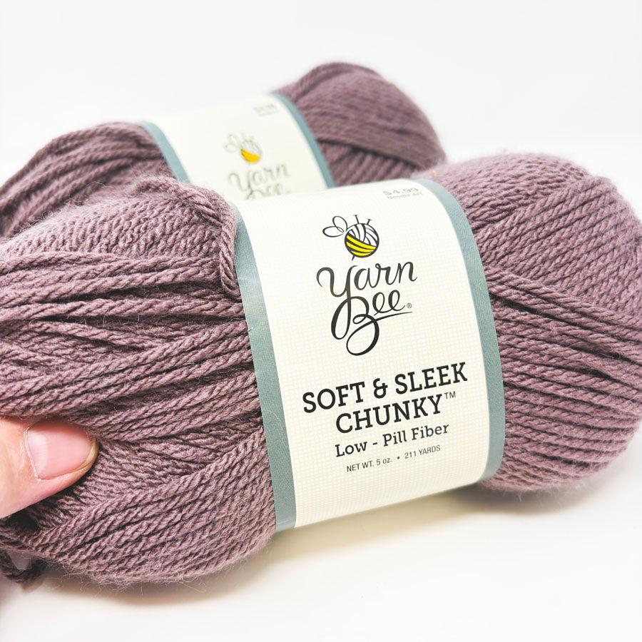 Yarn Bee Soft & Sleek Chunky Acrylic Yarn