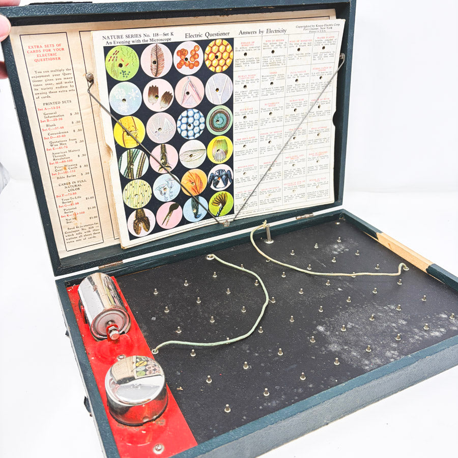 Vintage Knapp Electric Questioner game