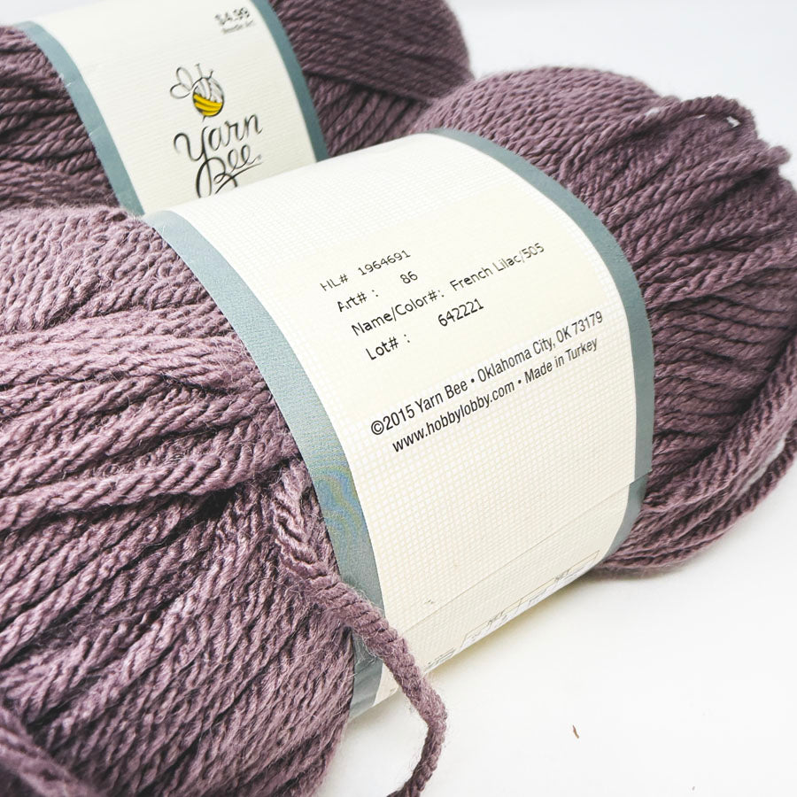 Yarn Bee Soft & Sleek Chunky Acrylic Yarn