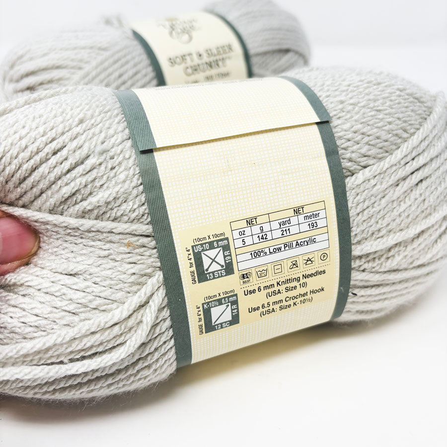 Yarn Bee Soft & Sleek Chunky Acrylic Yarn
