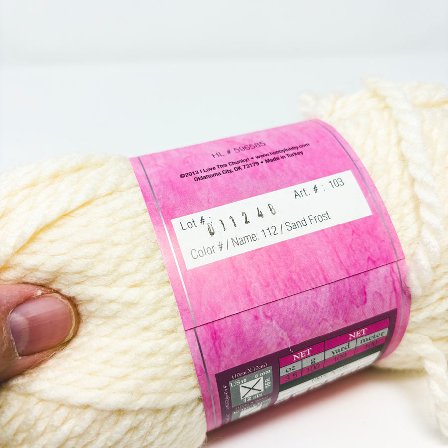 I Love This Chunky Yarn