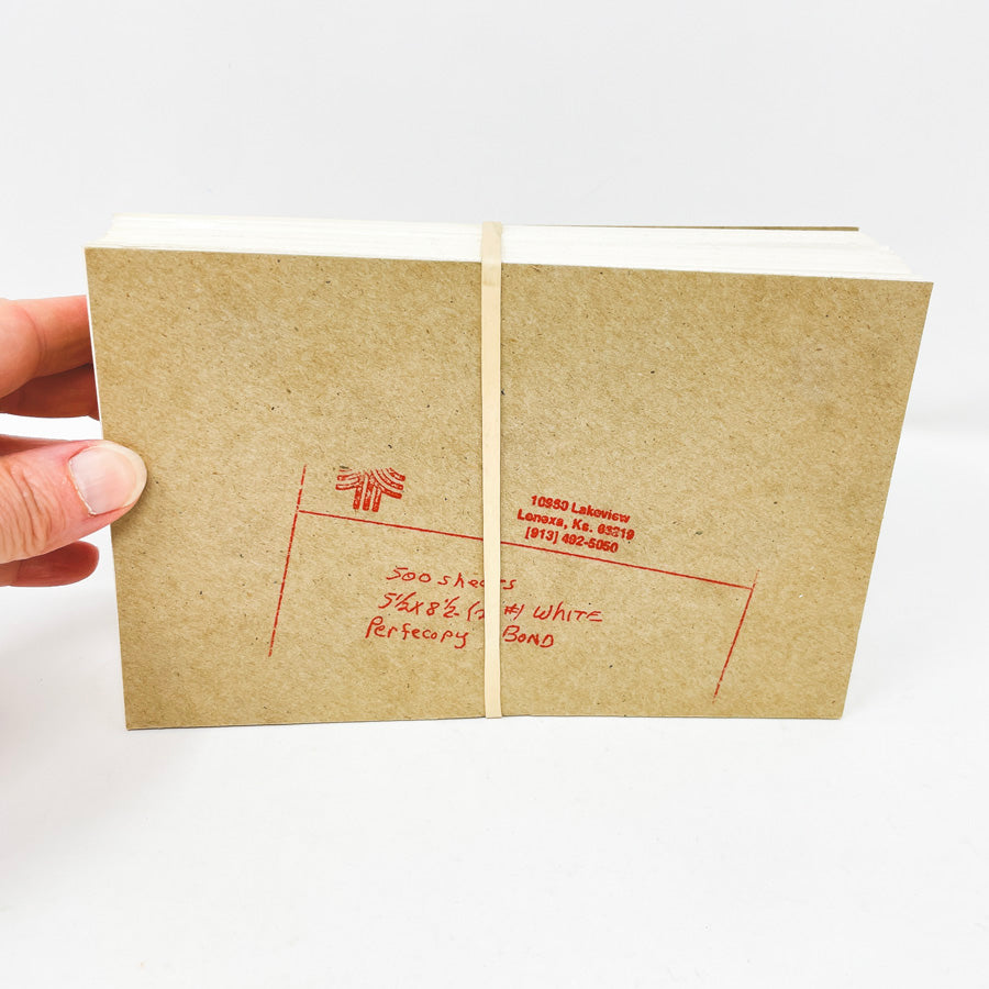 Pack of Oversize Lined Index Cards