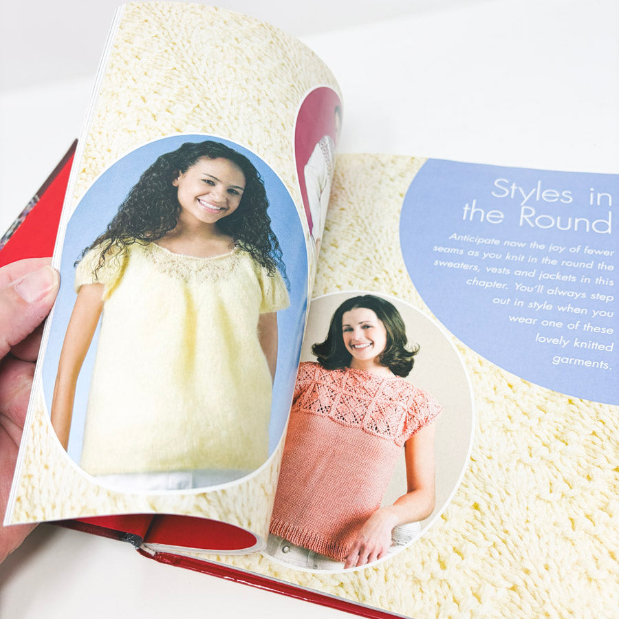 Knitting in the Round Book by Jeanne Stauffer