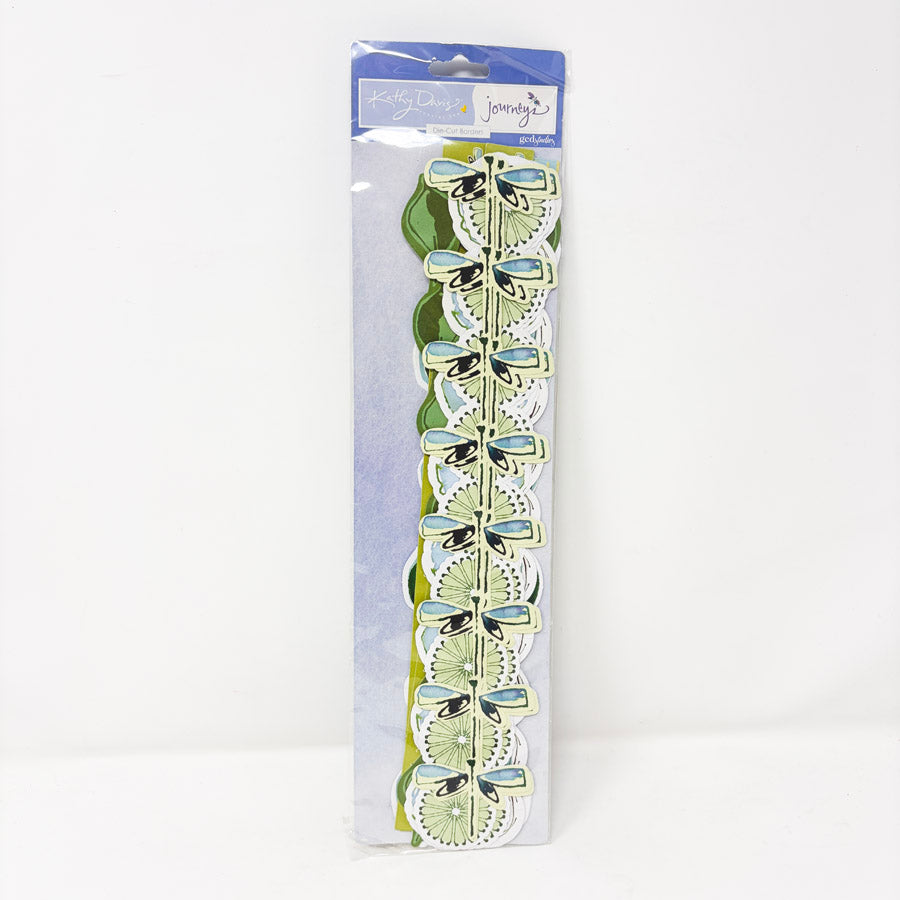 Kathy Davis Journeys Die Cut Borders Dragonfly