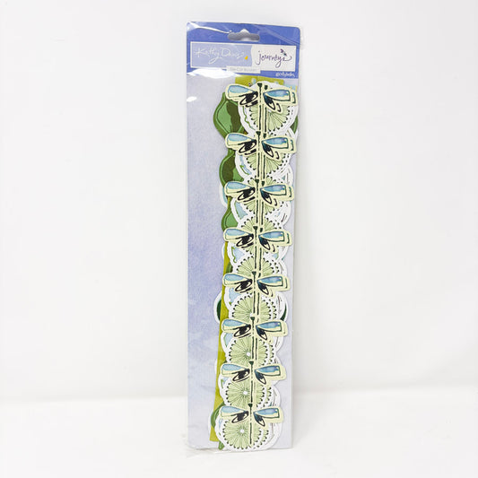 Kathy Davis Journeys Die Cut Borders Dragonfly