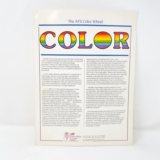 American Floral Services Color Wheel