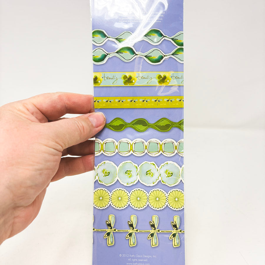 Kathy Davis Journeys Die Cut Borders Dragonfly