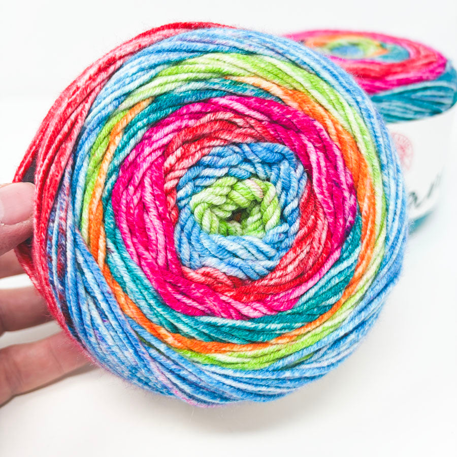 Happy - Lion Brand Mandala Yarn (1)