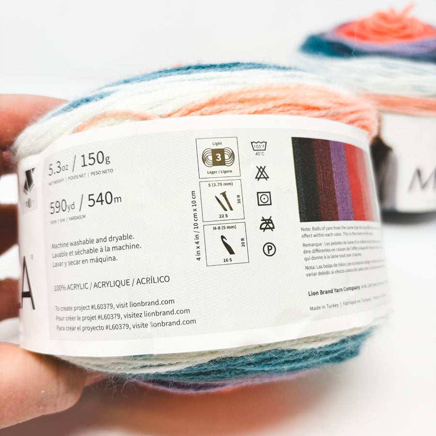 Pegasus - Lion Brand Mandala Yarn (1)