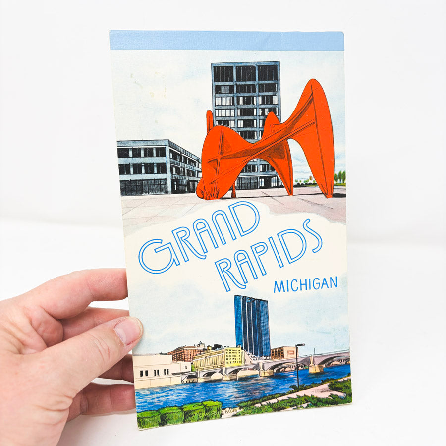 Vintage Grand Rapids Notepad