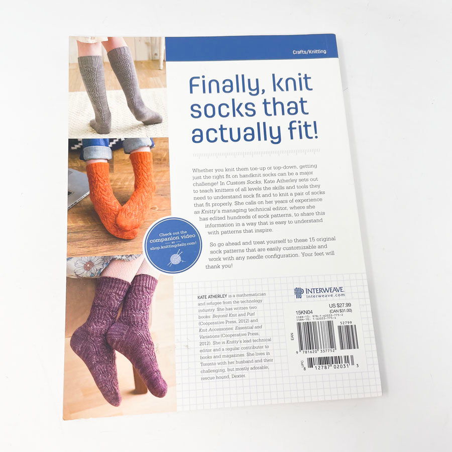 "Custom Socks Knit to Fit Your Feet" by Kate Atherley