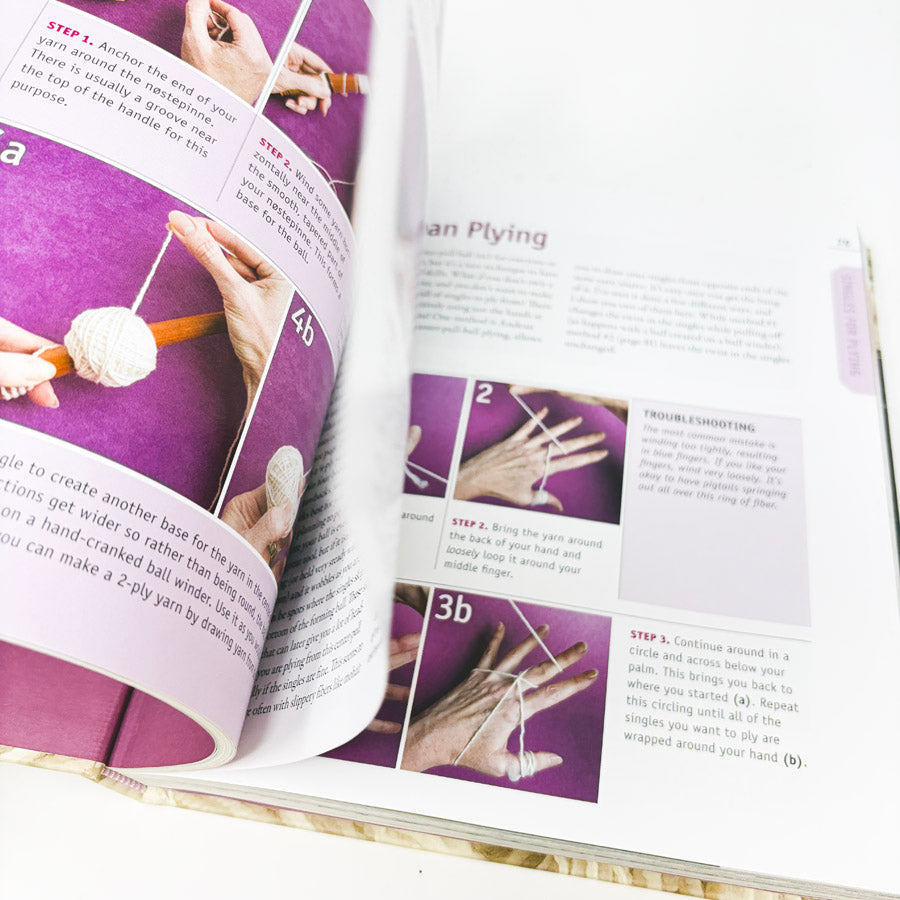 The Spinner's Book of Yarn Design by Sarah Anderson