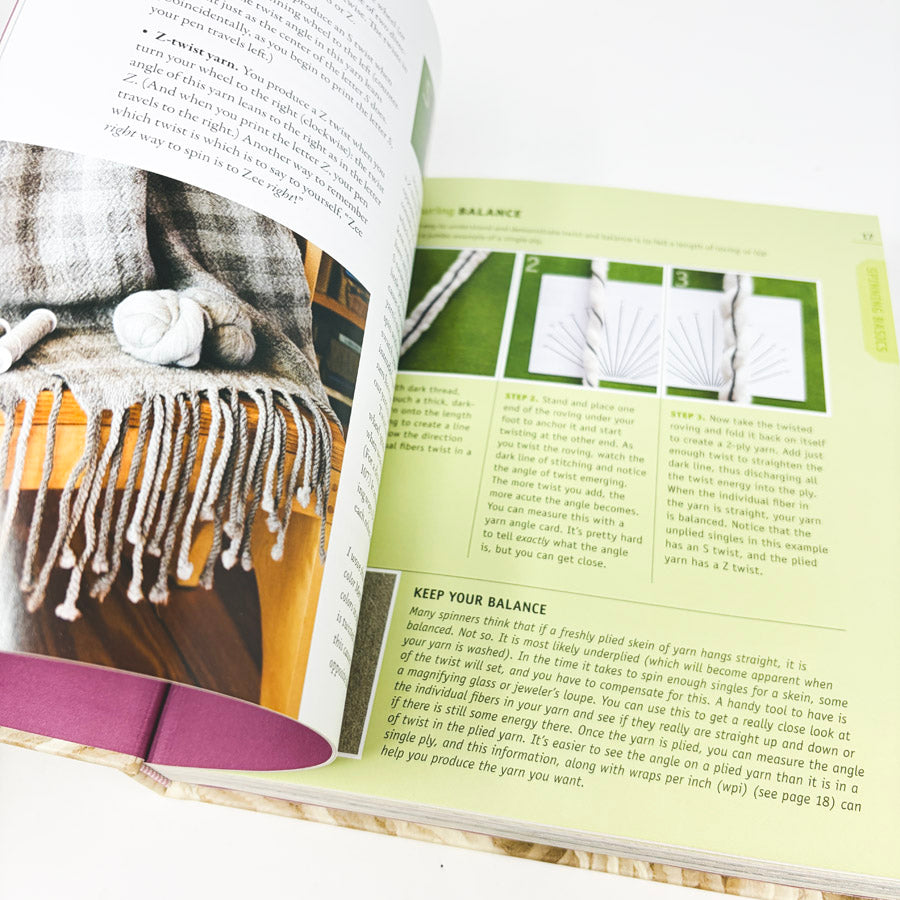The Spinner's Book of Yarn Design by Sarah Anderson