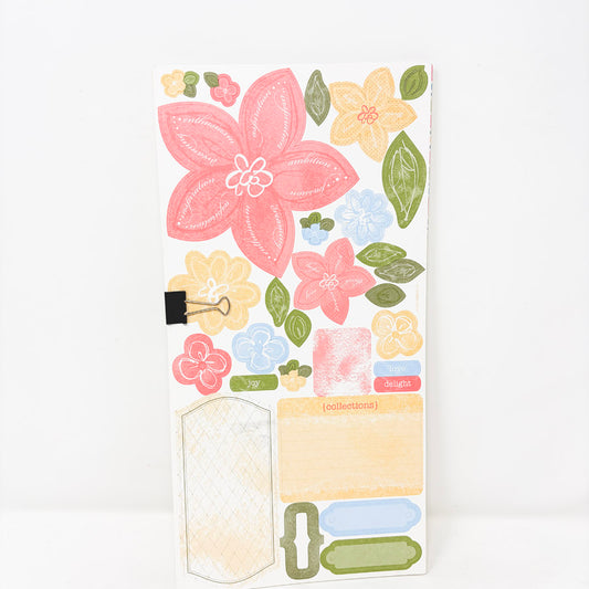 Flower and Gift Tag Die Cut Bundle