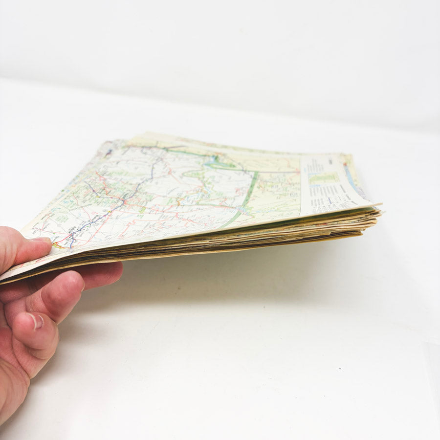 Small Bundle of Cut Atlas Pages