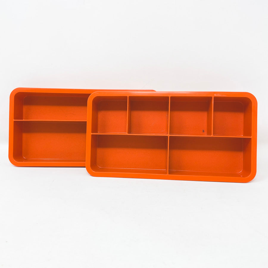 Tintage Tupperware Tuppercraft Trays (Trays Only - No Box)