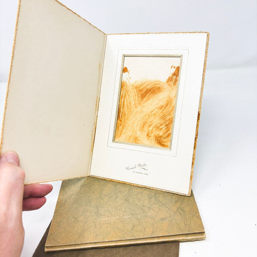 4 Vintage Photo Folios