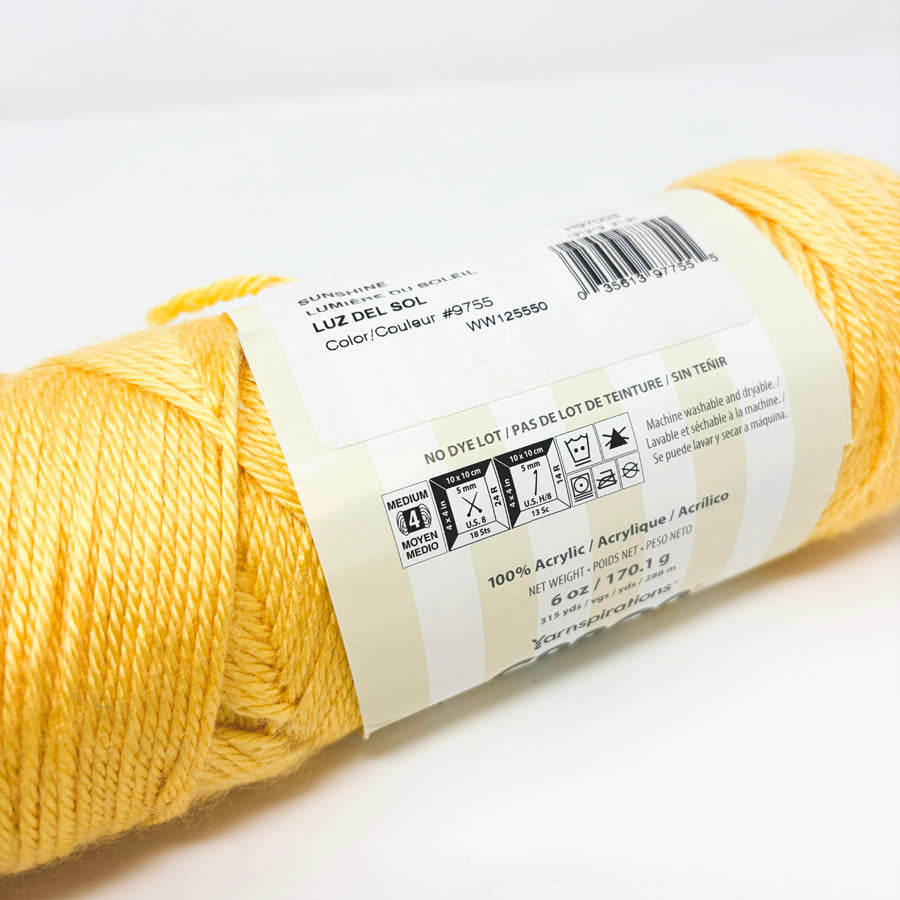 Sunshine - Caron Simply Soft Yarn