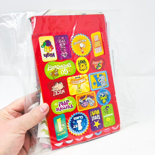 Kids Sticker Bundle Pirates and School
