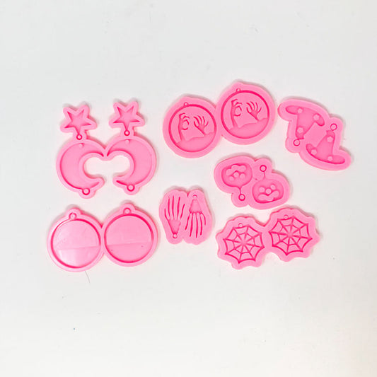 Bundle of Halloween Earring Molds