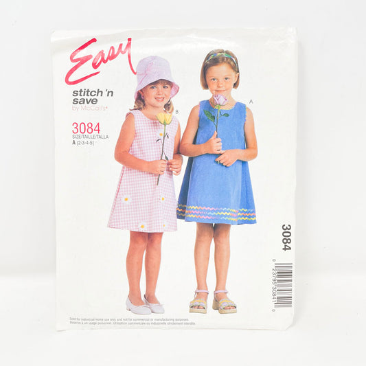 McCall's 3084 Sewing Pattern - Child's Dress (2-5)